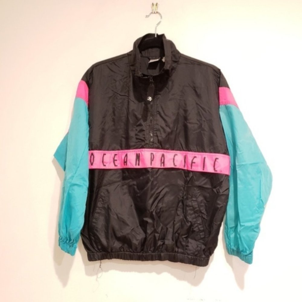 Ocean Pacific vintage surfers pullover windbreaker - Picture 2 of 7